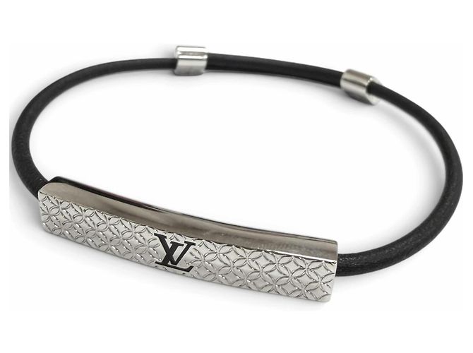 Bracciale Louis Vuitton Champs-Élysées Nero Argento