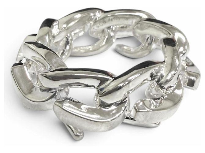 Autre Marque Tiffany & Co. Silver Band Ring Silvery