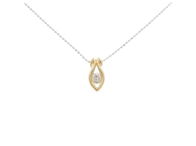 Autre Marque Collana di Diamanti Au750 D'oro