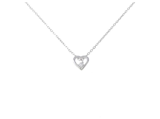 Autre Marque Collana di diamanti Au750 Argento