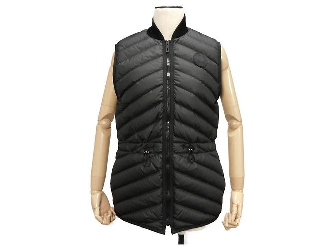 Hermès Hermes Clou de Selle Quilting Down Vest 34 Nero