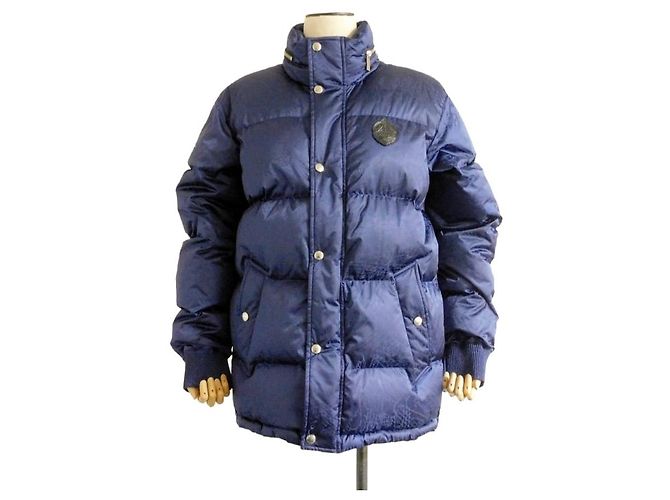 Berluti Scritto Daunenjacke Blau