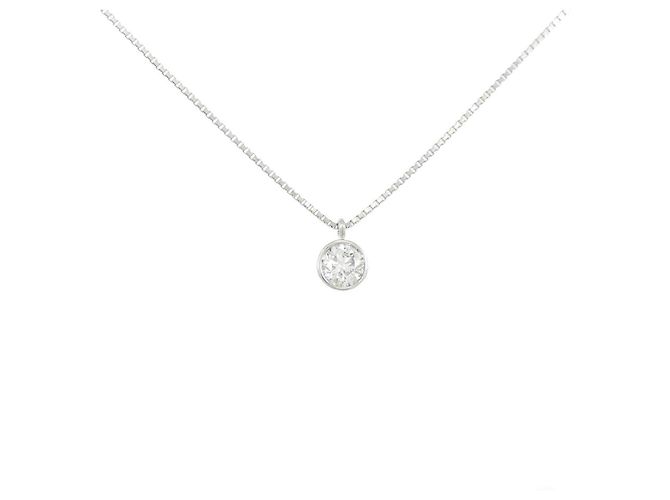 Autre Marque Collana di diamanti PT900 PT850 Argento
