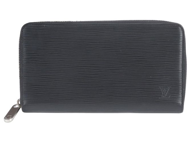 Louis Vuitton Epi Zippy Organizer Long Wallet Black
