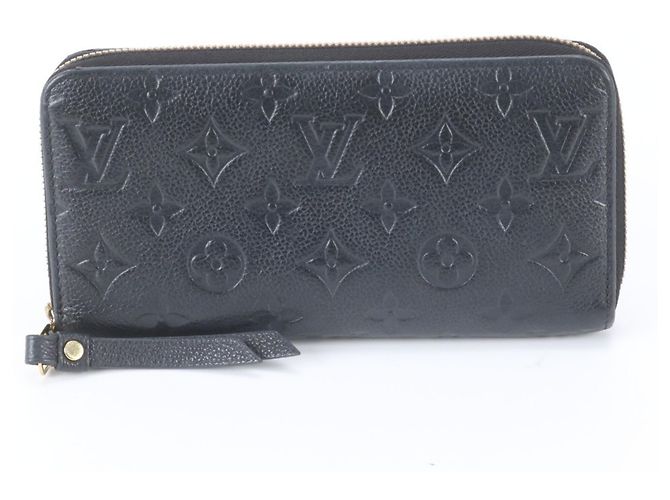 Cartera Zippy Louis Vuitton Monogram Empreinte Negro