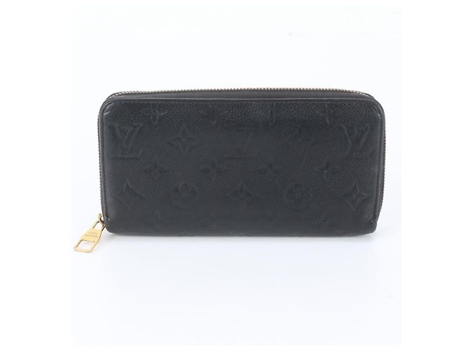 Cartera Zippy Louis Vuitton Monogram Empreinte Negro