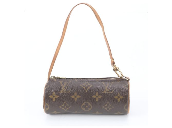 Pochette Louis Vuitton Monogram Papillon Marrone
