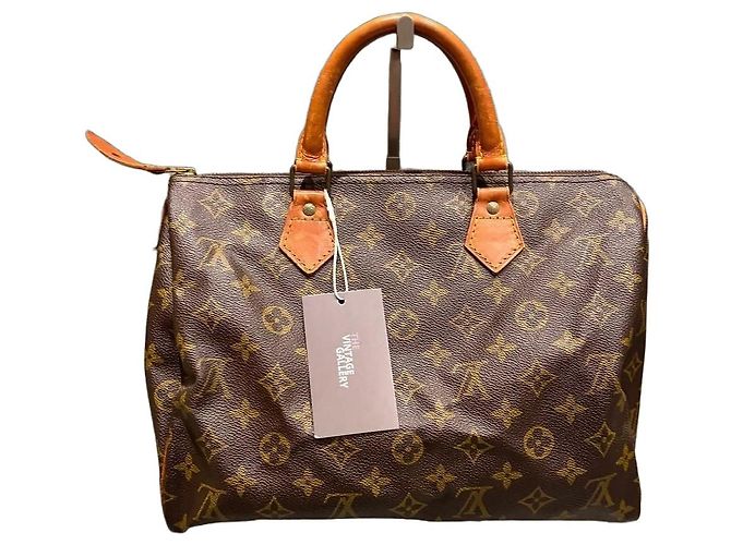 Borsa Louis Vuitton Speedy 30 Monogram Marrone Monogramma
