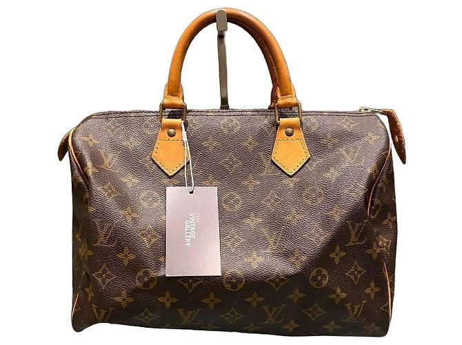 Bolsa Louis Vuitton Speedy 30 Monogram Marrom Monograma