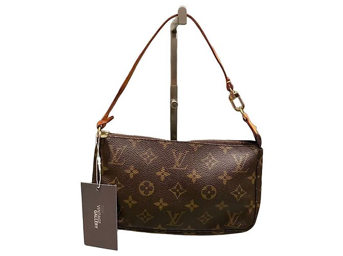 Louis Vuitton Pochette Accessoires Monogram Marrone Monogramma