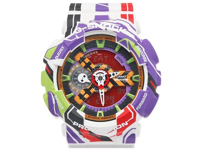 Relógio Casio G-Shock Colaboração Evangelion
