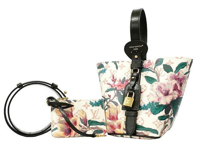 Borsa a tracolla Louis Vuitton Monogram Dune All-in-BB Multicolore Beige