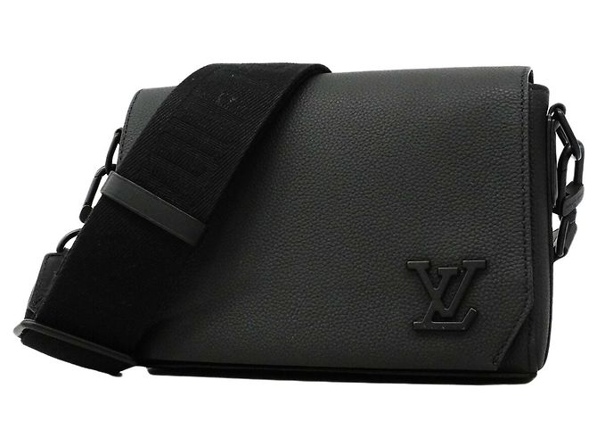 Borsa a tracolla Louis Vuitton LV Aerogram Takeoff PM Nero