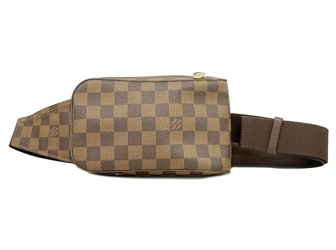 Borsa a tracolla Louis Vuitton Damier Geronimos Damier ebene