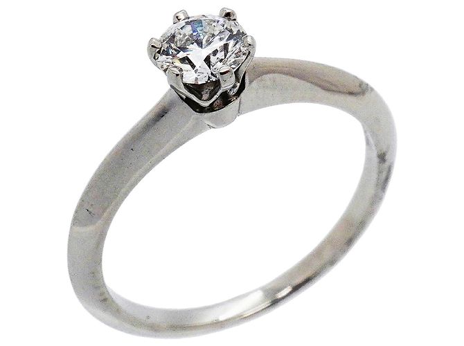 Autre Marque Tiffany & Co. Platin-Solitärring