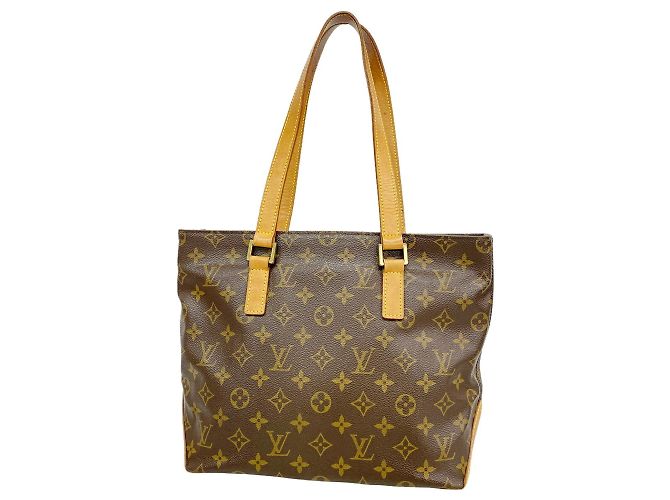 Sac Cabas Piano Monogram Louis Vuitton Marron