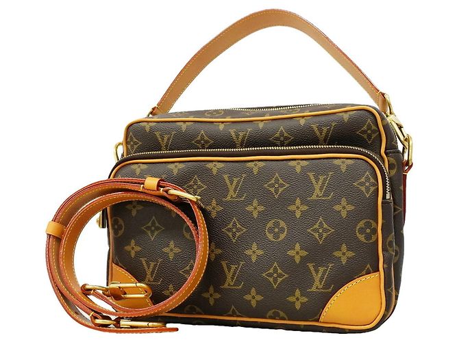Sac à main Louis Vuitton Monogram Archive Nile GM Marron