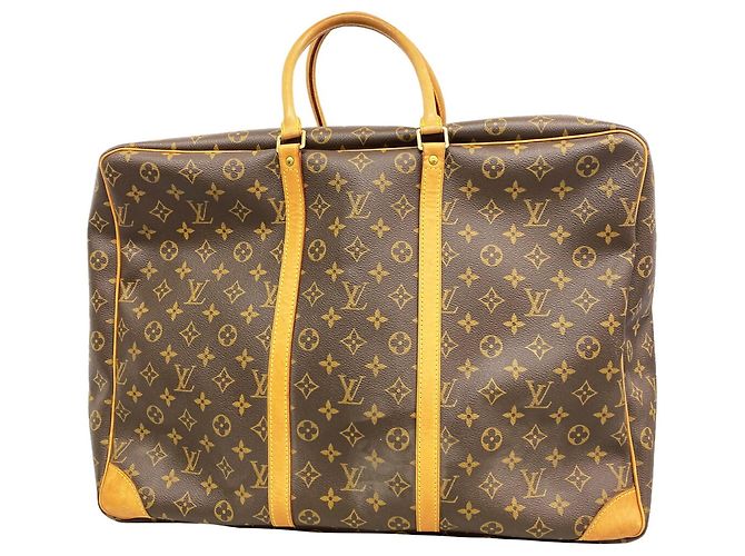Sac Louis Vuitton Boston Monogram Sirius 50 Marron