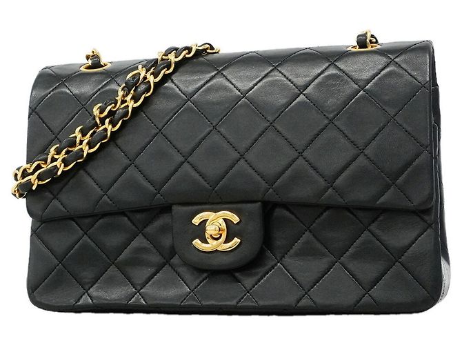 Borsa a tracolla Chanel Matelassé Nero