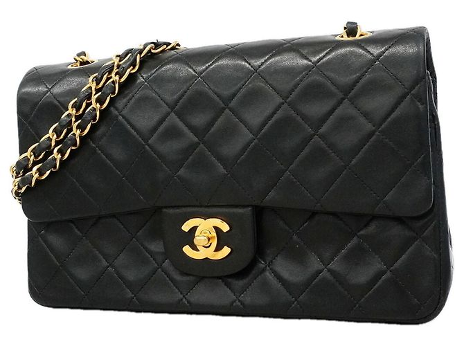 Borsa a tracolla Chanel Matelassé Nero