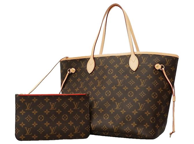 Saco Tote Louis Vuitton Monogram Neverfull MM Fuschia