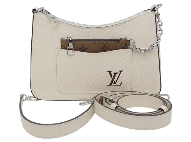 Louis Vuitton Marelle Handbag White