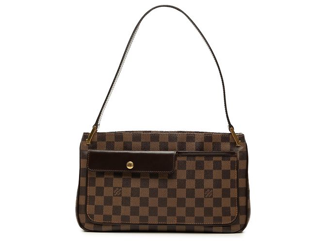 Louis Vuitton Brown Damier Ebene Aubagne Marrom