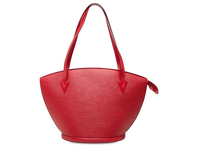 Louis Vuitton Red Epi Saint Jacques GM Long Strap Rouge