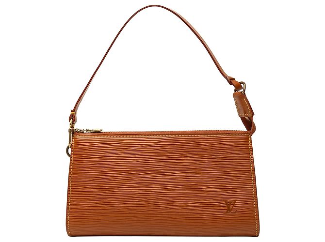 Louis Vuitton Brown Epi Pochette Accessoires Marron