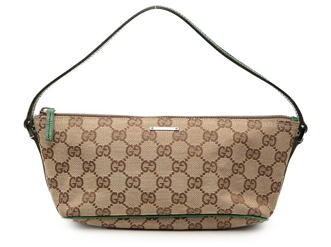 Gucci Beige GG Canvas Boat