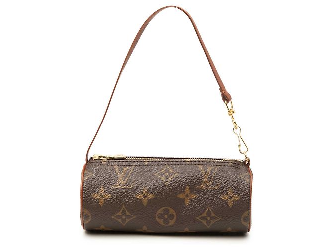 Louis Vuitton Brown Monogram Papillon Pochette Marrom