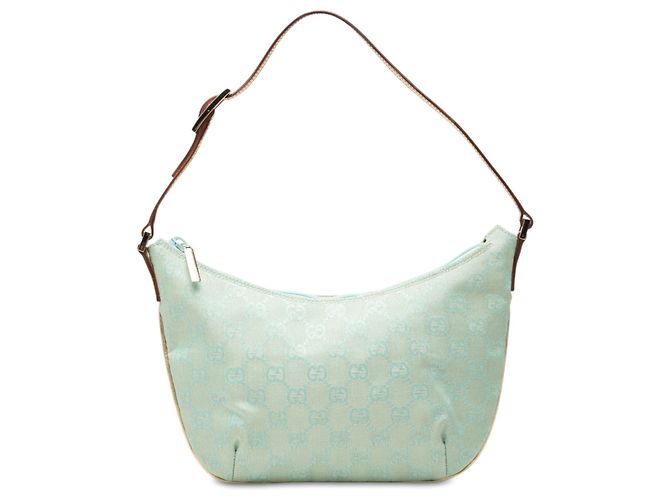 Borsa a tracolla Gucci in tela GG blu Blu chiaro