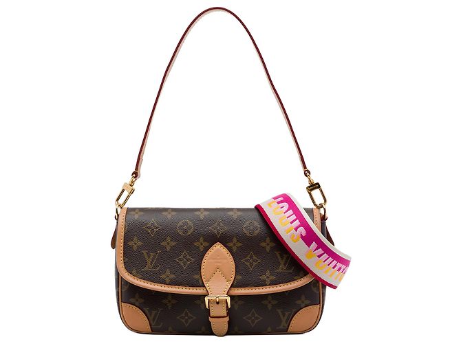 Louis Vuitton Brown Monogram Diane Marrone
