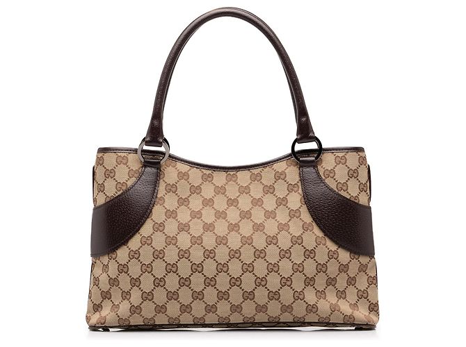 Gucci GG Canvas Tote beige