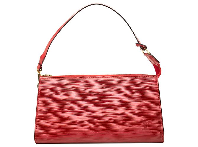 Louis Vuitton Red Epi Pochette Accessoires Rouge
