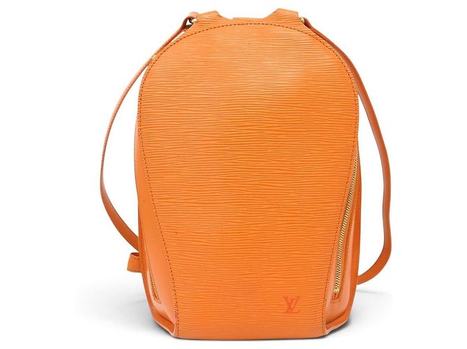 LOUIS VUITTON MABILLON PM BACKPACK EPI LEATHER MANDARINE M5223H Orange
