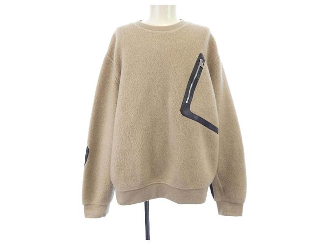 Hermès Hermes Sweatshirt aus Kaschmir-Mischung Beige
