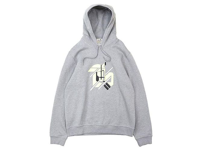 Sweatshirt en coton Hermès XL Marron