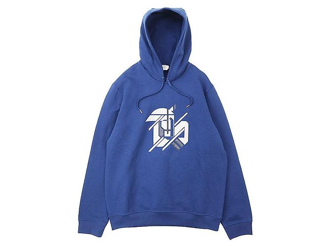 Sweatshirt en coton Hermès XL Bleu