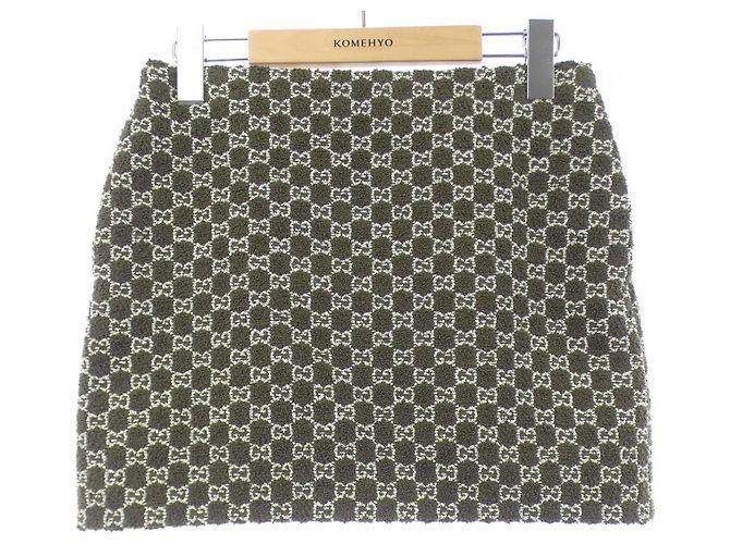Gucci Skirt Green Khaki