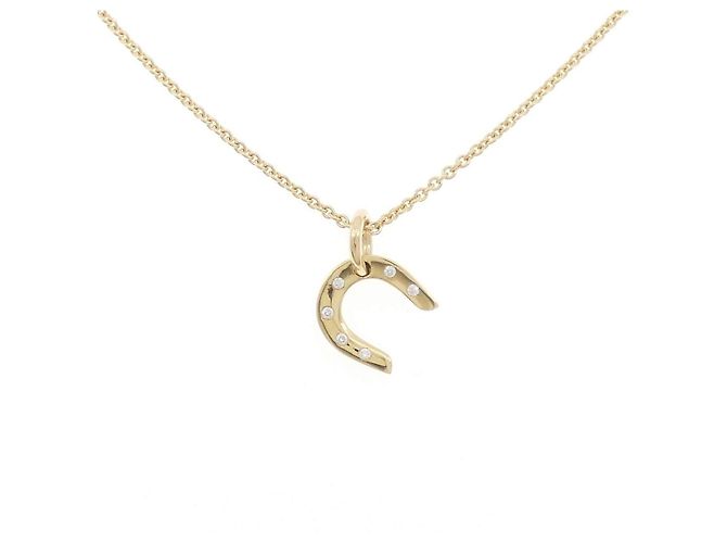 Collana Hermès Au750 Diamanti D'oro