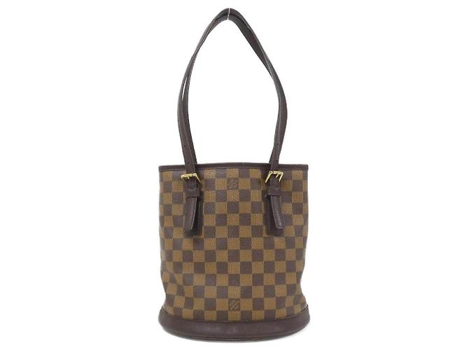 Borsa a tracolla Louis Vuitton Damier Mare Marrone