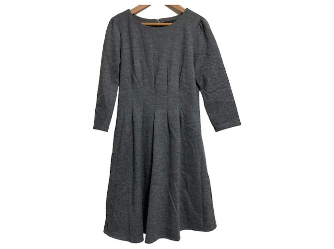 Autre Marque Vestido de pregas ANAYI Marrom