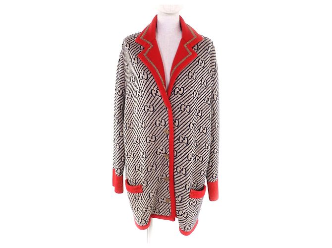 Casaco de lã Gucci Multicor