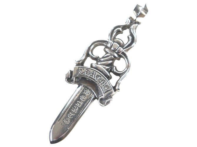 CHROME HEARTS Dagger 925 Pendant Silvery