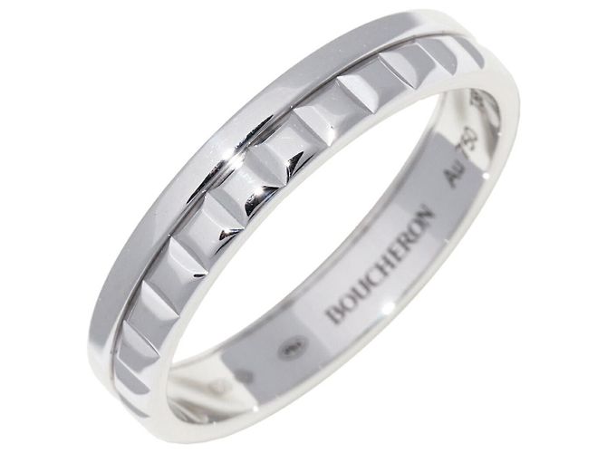 Boucheron Quatre Radiant Ring Au750 Ringgröße 17 Silber