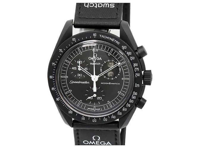 Omega x Swatch Speedmaster MoonSwatch Bioceramic Schwarz