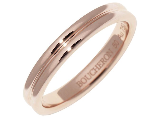 Boucheron Godron Au750 Ring Pink