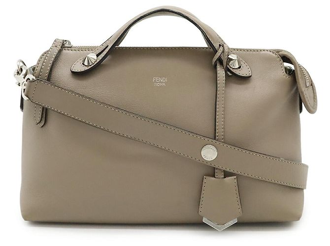 Bolsa 2way em couro Fendi BY THE WAY Marrom