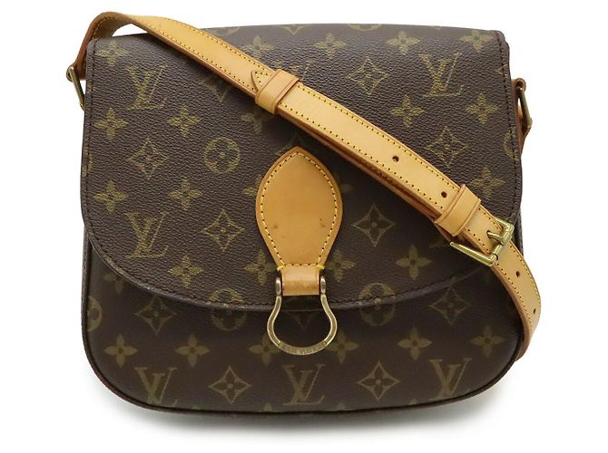 Bolsa de Ombro Louis Vuitton Saint Cloud Monogram Marrom